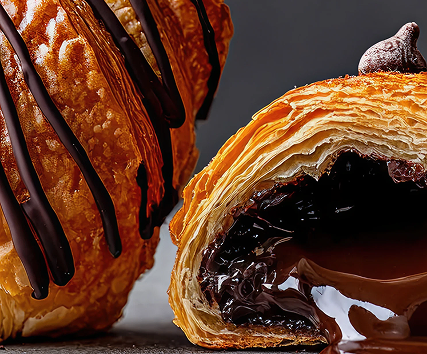 Pastry detail from Saha Bakehouse